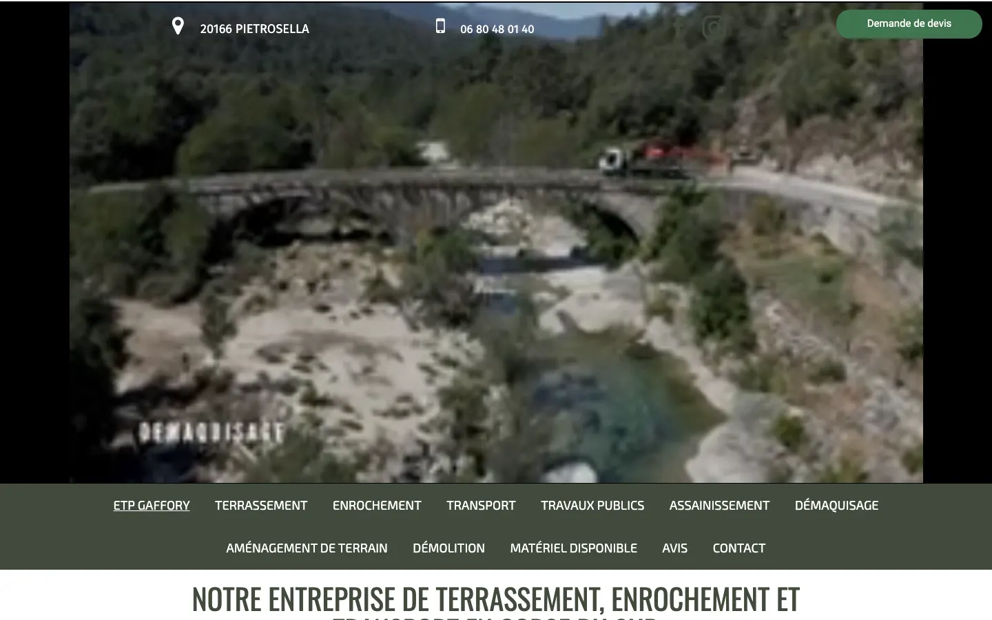 Ancien site de ETP Gaffory